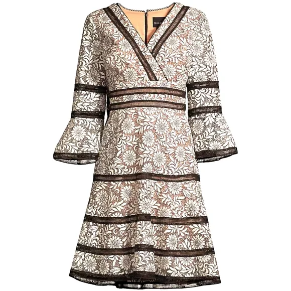 Shani | Dresses | Shani Surplice Neckline Lace Dress | Poshmark